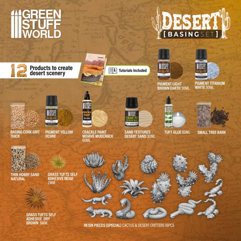 Green Stuff World: Set de escenografia - Desierto - Imagen 2