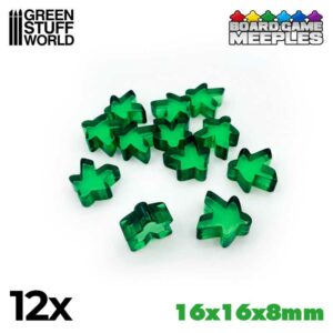 Meeples 16x16x8mm – Verde