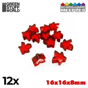 Meeples 16x16x8mm – Rojo