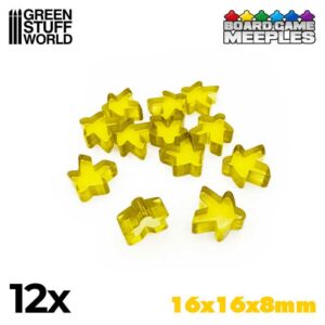 Meeples 16x16x8mm – Amarillo