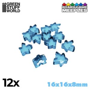 Meeples 16x16x8mm – Azul Claro