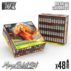 Green Stuff World: Mega Set de Pintura – Colores Básico Vol. 2.0