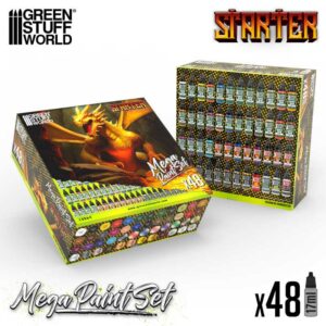 Green Stuff World: Mega Set de Iniciación Pintura Miniaturas