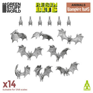 Green Stuff World: Set impreso en 3D – Murciélagos Vampiro