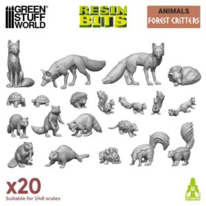 Green Stuff World: Animales Del Bosque