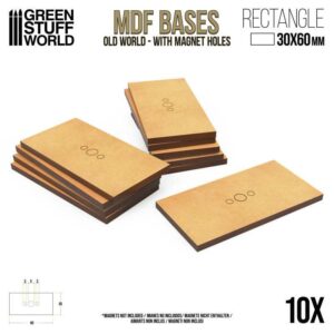 Green Stuff World: Peanas DM – Rectangular 30x60mm