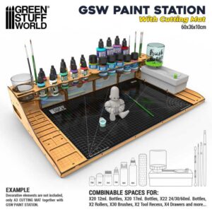 Green Stuff World: Estacion de pintura con Tapete