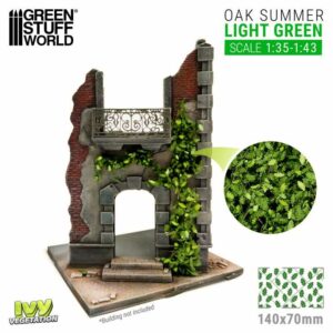 Green Stuff World: Hiedra Modelismo – Roble Verde Claro – Grande