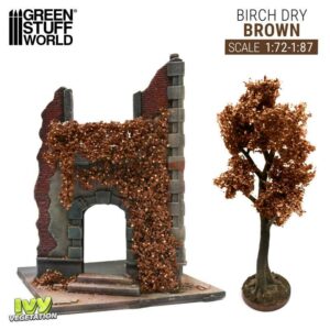 Green Stuff World: Hiedra Modelismo – Abedul Marrón – Pequeño