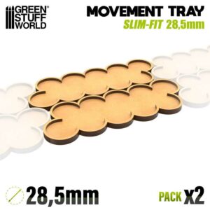 Bandejas de Movimiento DM – Skirmish AOS 25mm 3x4x3