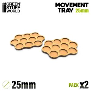 Bandejas de Movimiento DM – Skirmish AOS 25mm 3x4x3
