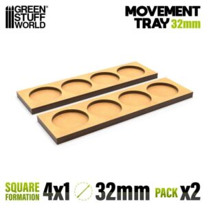 Bandejas de Movimiento DM 32mm 4×1 – Hostigador Filas