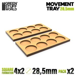 Bandejas de Movimiento DM 28.5mm 4×2 – Hostigador Filas