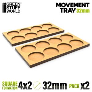 Bandejas de Movimiento DM 32mm 4×2 – Hostigador Filas