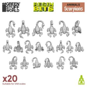 Set impreso en 3D – Escorpiones