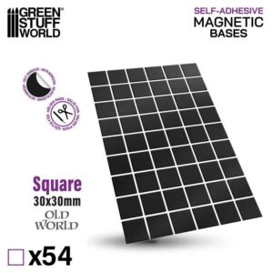 Green Stuff World: Imanes Adhesivos – Cuadrados 30x30mm