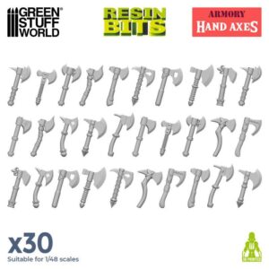 Set impreso en 3D – Hachas de Mano