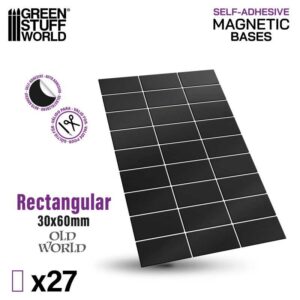 Green Stuff World: Imanes Adhesivos – Rectangular 30x60mm