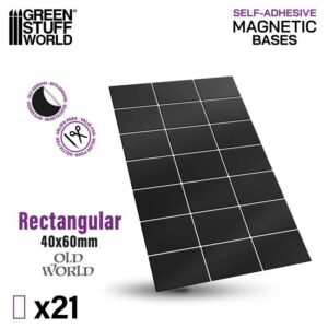 Green Stuff World: Imanes Adhesivos – Rectangular 40x60mm