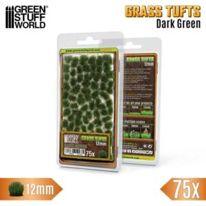 Green Stuff World: Matas Cesped XXL – Tufts – 12 mm – Dark Green