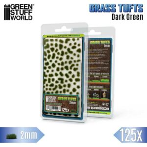 Green Stuff World: Matas Cesped XXL – Tufts – 2 mm – Dark Green