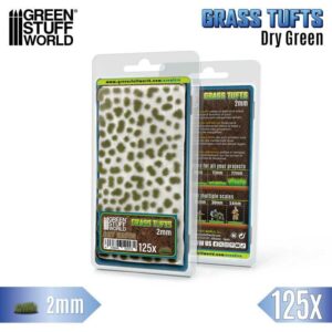 Green Stuff World: Matas Cesped XXL – Tufts – 2 mm – Dry Green