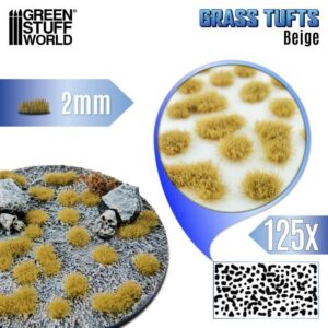 Green Stuff World: Matas Cesped XXL – Autoadhesivas – 2mm – Beige