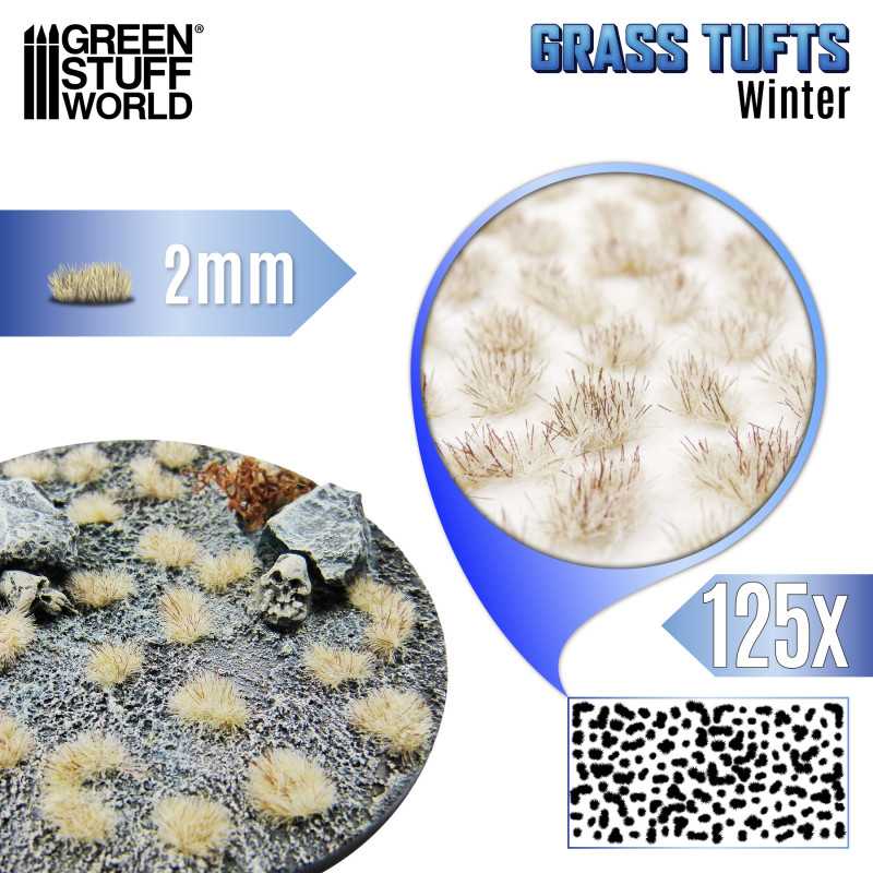 Green Stuff World: Grass TUFTs XXL 2mm - Winter