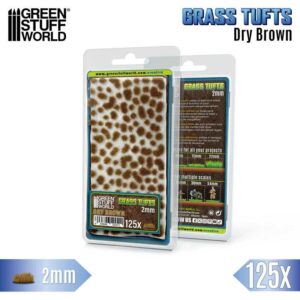 Green Stuff World: Matas Cesped – Tufts – 2 mm – Marron Seco