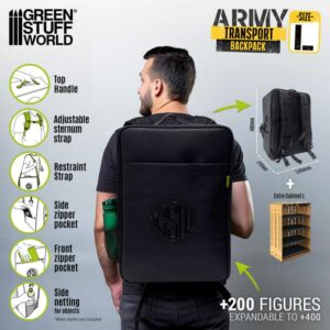 Green Stuff World: Mochila Transporte Miniaturas (Tamaño L)