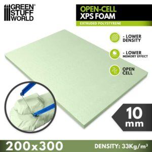 Green Stuff World: Poliestireno Extruido XPS 10 mm – Celda abierta