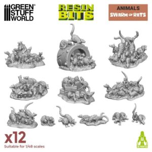 Green Stuff World: Enjambre Ratas