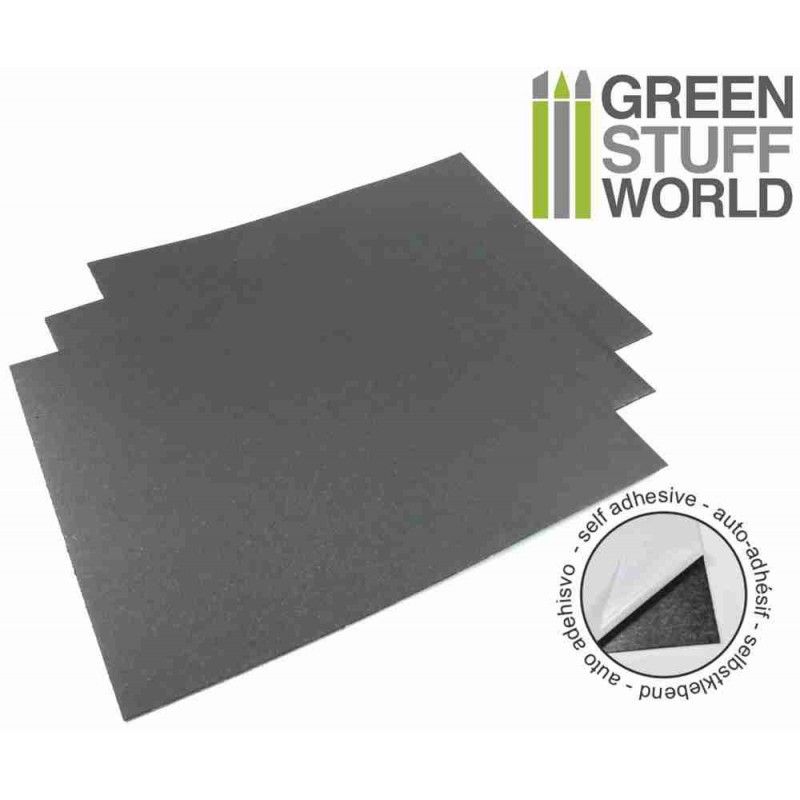 Green Stuff World: Planchas Goma Metalizada AUTOADHESIVO