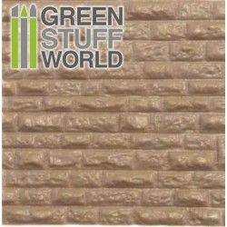 Green Stuff World: Plancha Plasticard Ladrillo Rugoso – tamaño A4