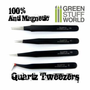 Green Stuff World: Pinzas Precisión QUARTZ 100% Anti-Magnéticas
