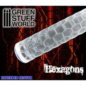 Green Stuff World: Rodillo Texturizado Hexagonos