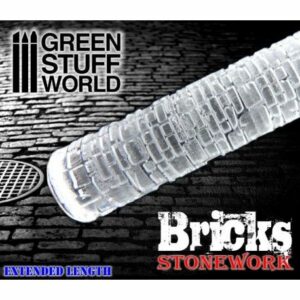 Green Stuff World: Rodillo Texturizado Ladrillos