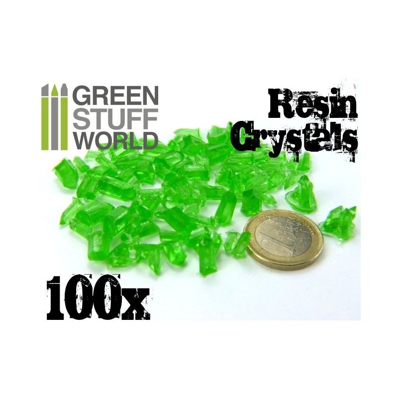 Green Stuff World: Cristales de Resina VERDE