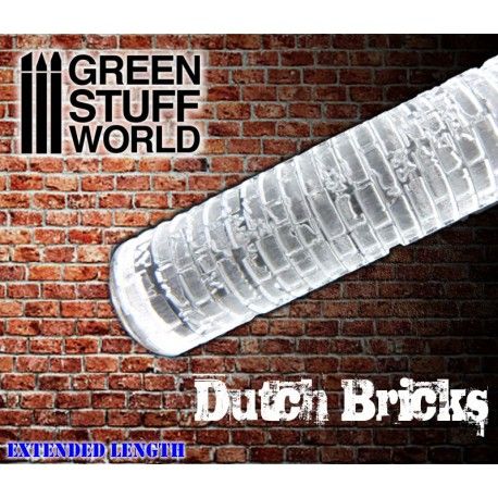 Green Stuff World: Rodillo Texturizado Ladrillos Holandeses