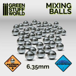 Green Stuff World: Bolas Acero Inoxidable mezcladoras pintura 6,35mm