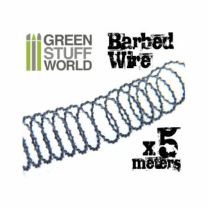 Green Stuff World: 5 metros Alambre Espino modelismo