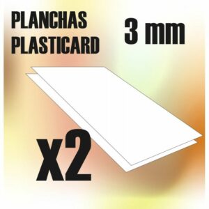Plancha Plasticard 3 mm – COMBOx2 planchas