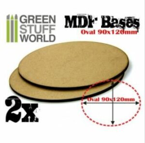 Green Stuff World: Peanas DM – Ovaladas 92x120mm