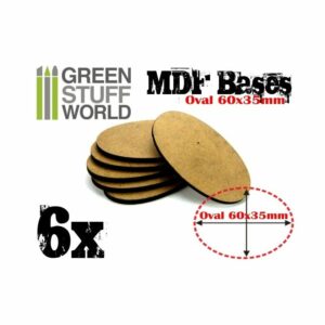 Green Stuff World: Peanas DM – Ovaladas AOS 60x35mm