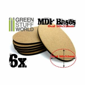 Green Stuff World: Peanas DM – Ovaladas AOS 90x52mm