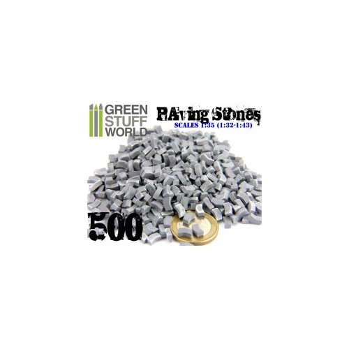 Ladrillos Adoquines - Grises x500