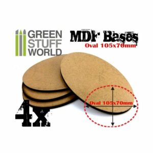 Green Stuff World: Peanas DM – Ovaladas AOS 105x70mm