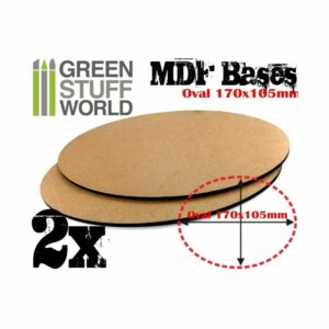 Green Stuff World: Peanas DM – Ovaladas 170x105mm