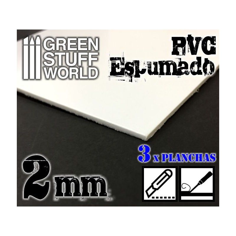 Green Stuff World: PVC Espumado 2 mm (9306)