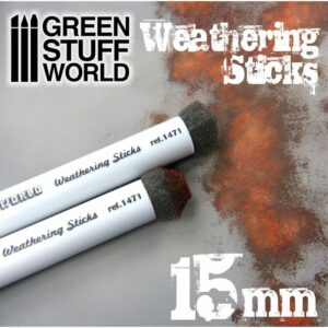 Green Stuff World: Pinceles Weathering 15mm